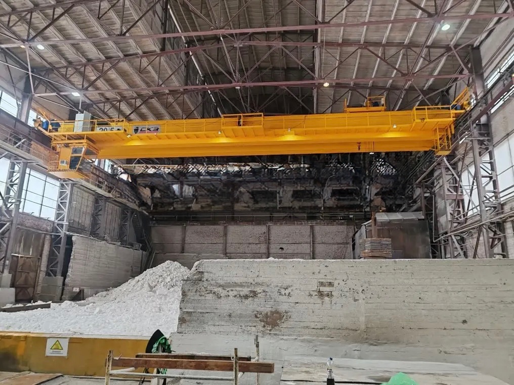Успешный монтаж мостового крана в Бокситогорске! 