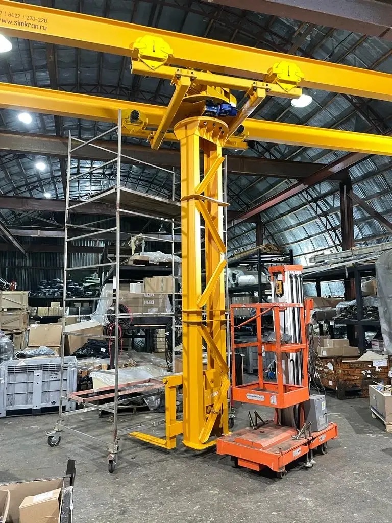 Кран-штабелер подвесной