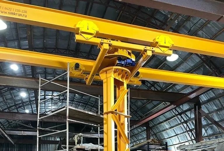 Кран Штабелер